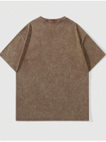 Oversized Gymrat pump cover Vintage Brown T-shirt